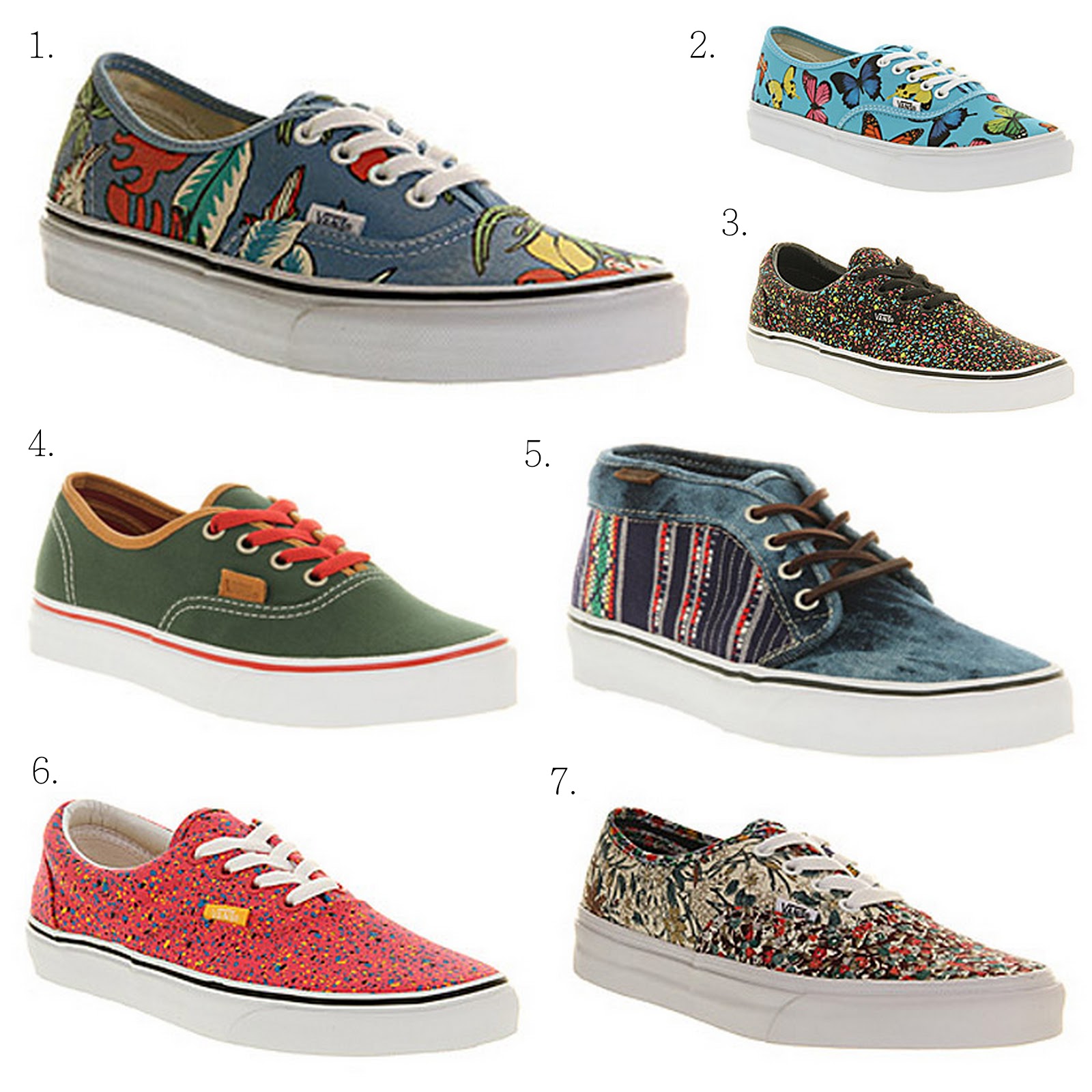 vans avec des motifs vans avec des motifs